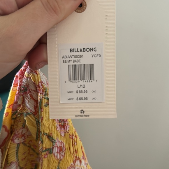 BILLABONG LRG BOHO SHIRT WITH TAGS STILL - Picture 5 of 5